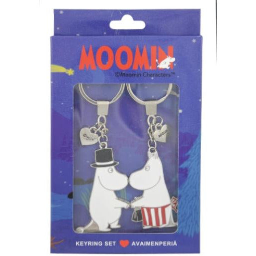Keyring Set Moominmamma And Moominpappa - .