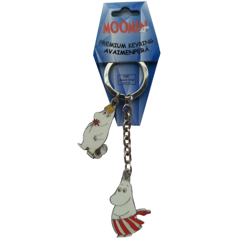 Moomin Metal Keyring Moominmamma And Snorkmaiden - .